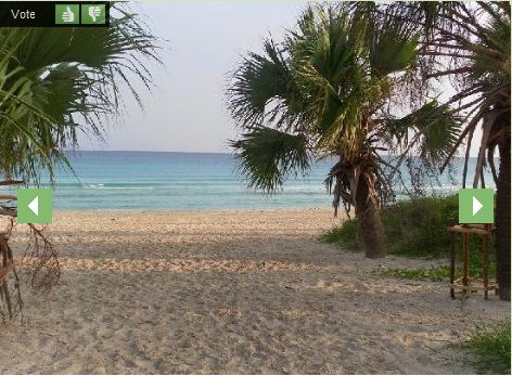 'Playa a solo 3 minutes caminando' Casas particulares are an alternative to hotels in Cuba.